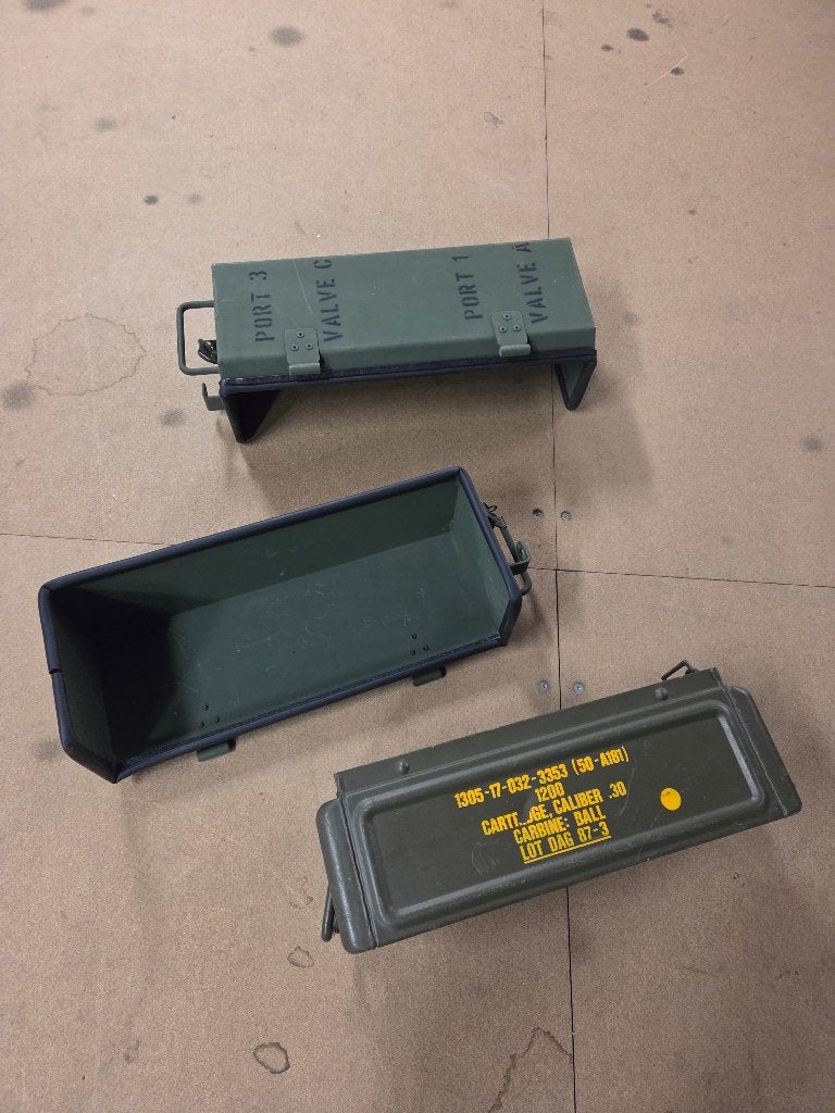 Militaire kisten (3x), Ophalen of Verzenden, Overige soorten, Amerika, Kist of Geocache
