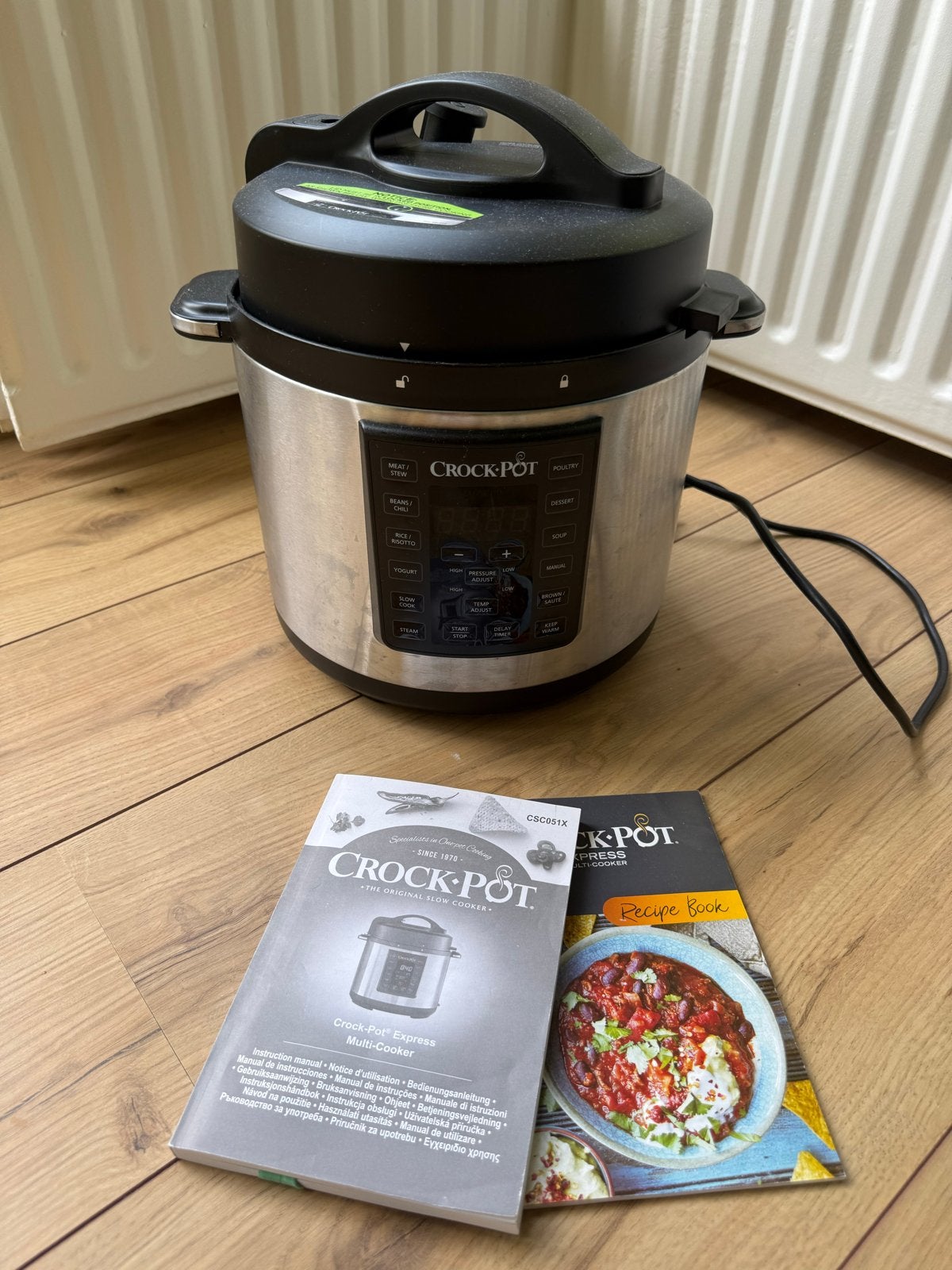 Crock-Pot Express Multi-Cooker CSC051X, Ophalen of Verzenden, Zo goed als nieuw