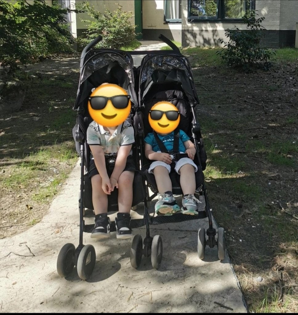 Mclaren twin techno tweelingbuggy, Kinderen en Baby's, Ophalen of Verzenden, Gebruikt, Maclaren, Duomodel