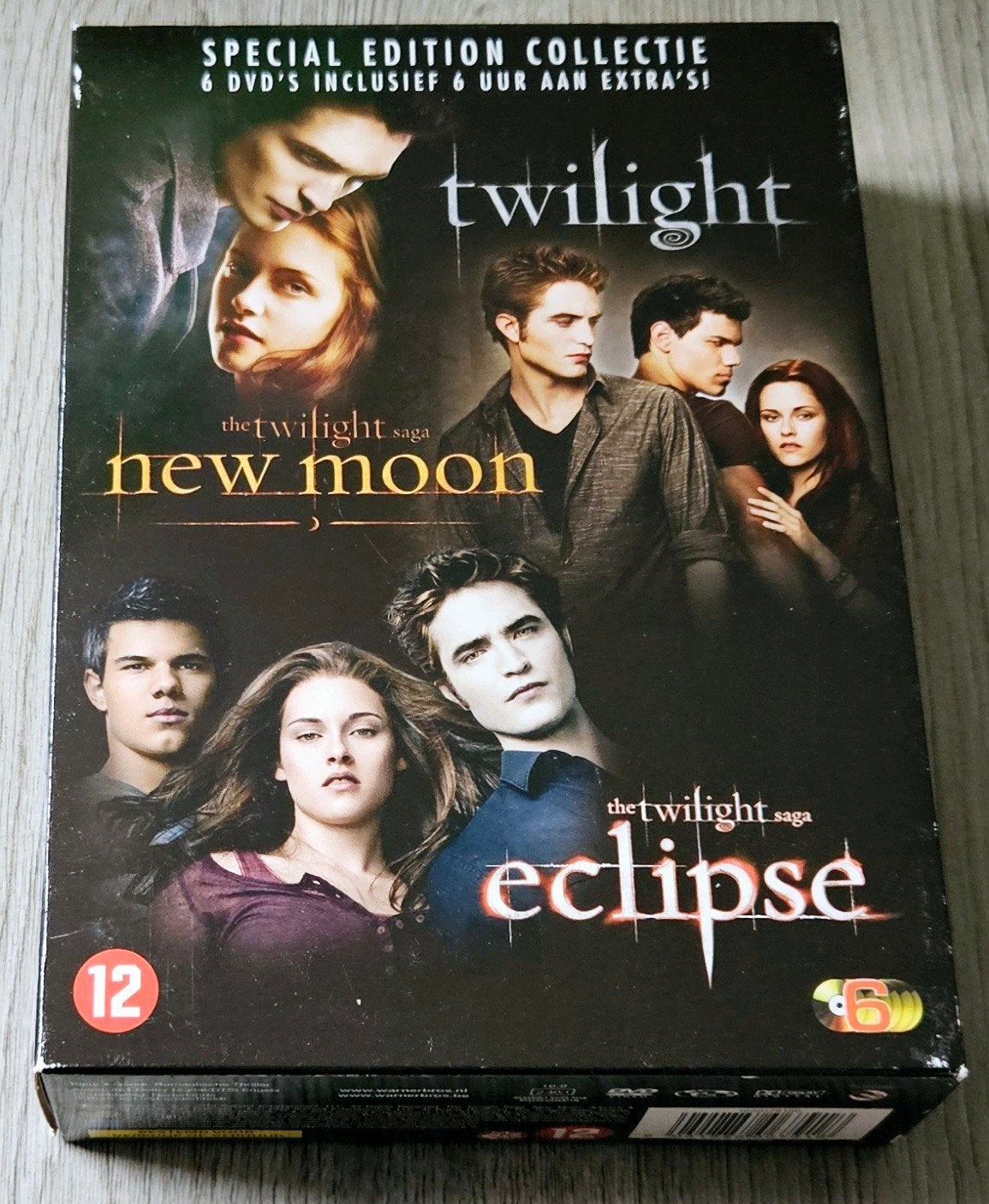 Twilight Saga Special Edition Collectie DVD (6 discs), Nederlands, Inclusief doosje, Ophalen of Verzenden, Vanaf 12 jaar