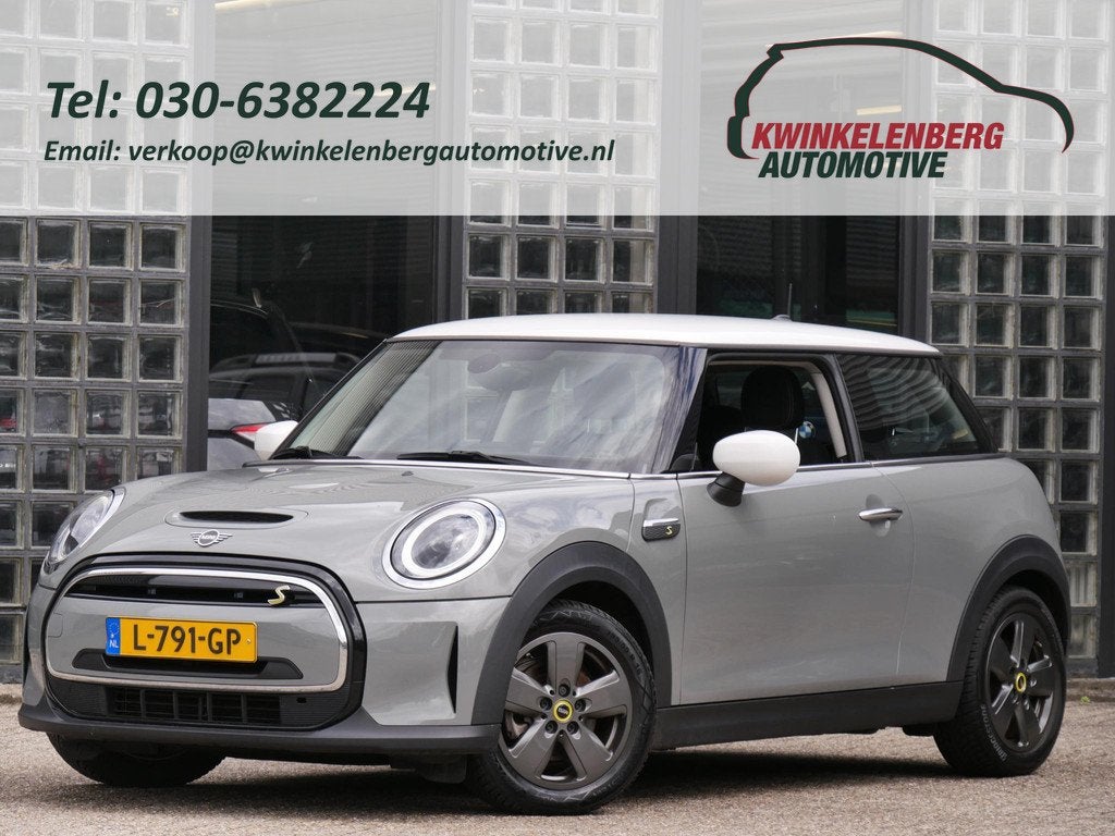MINI Electric 33 kWh/ NIEUW MODEL/ MOONWALK GREY/ SOH 94%, Auto's, Stof, 33 kWh, 4 stoelen, Mini Electric