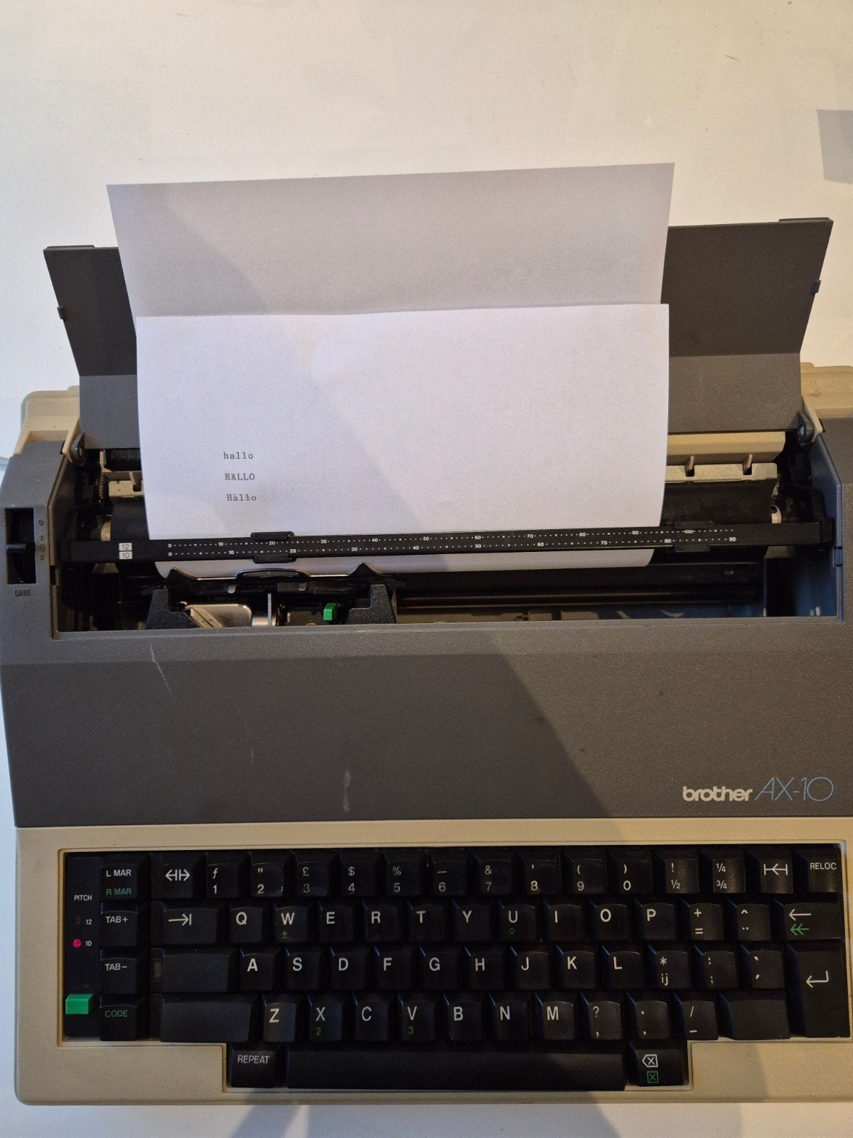 brother AX 10 typemachine, Diversen, Ophalen of Verzenden
