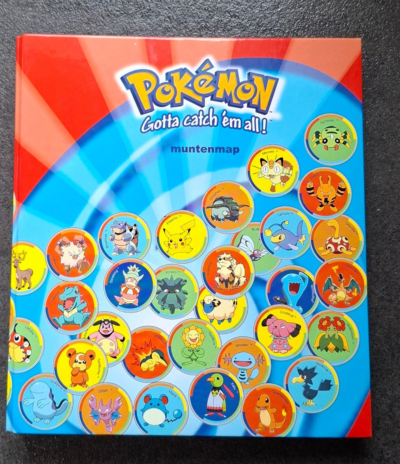 Pokemon munten verzamelmap nr 1 ( Compleet), Verzamelen, Ophalen of Verzenden