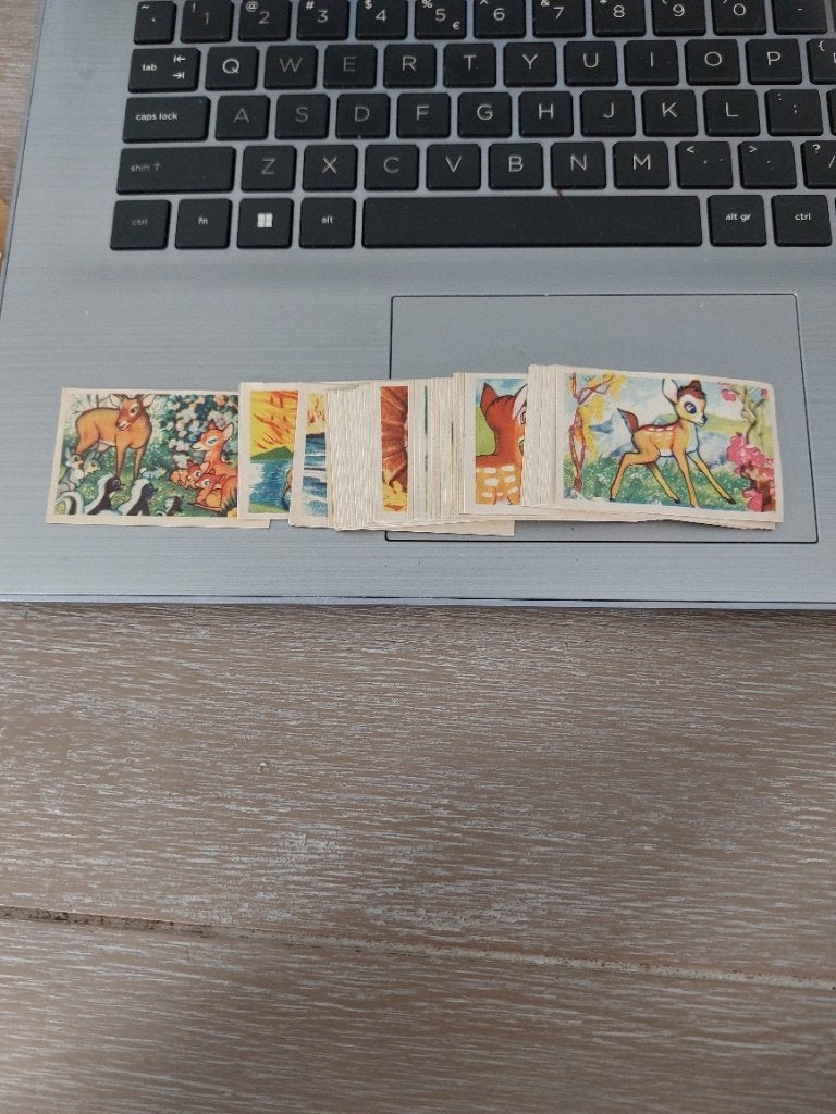 Bambi margriet plaatjes, Ophalen of Verzenden, Zo goed als nieuw, Plaatje of Poster