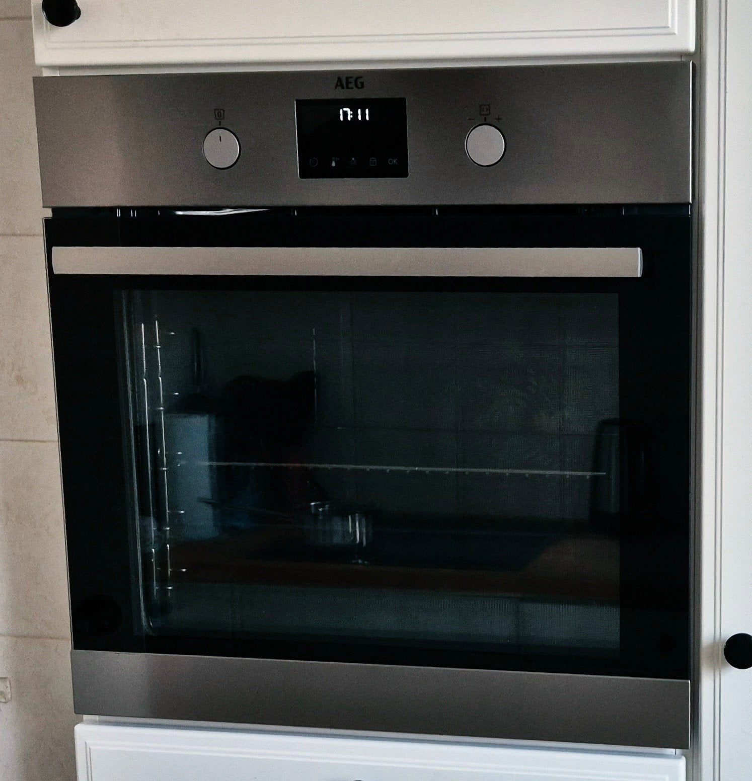 AEG STEAMBAKE inbouw oven met Pyrolyse functie, Ophalen, Zo goed als nieuw