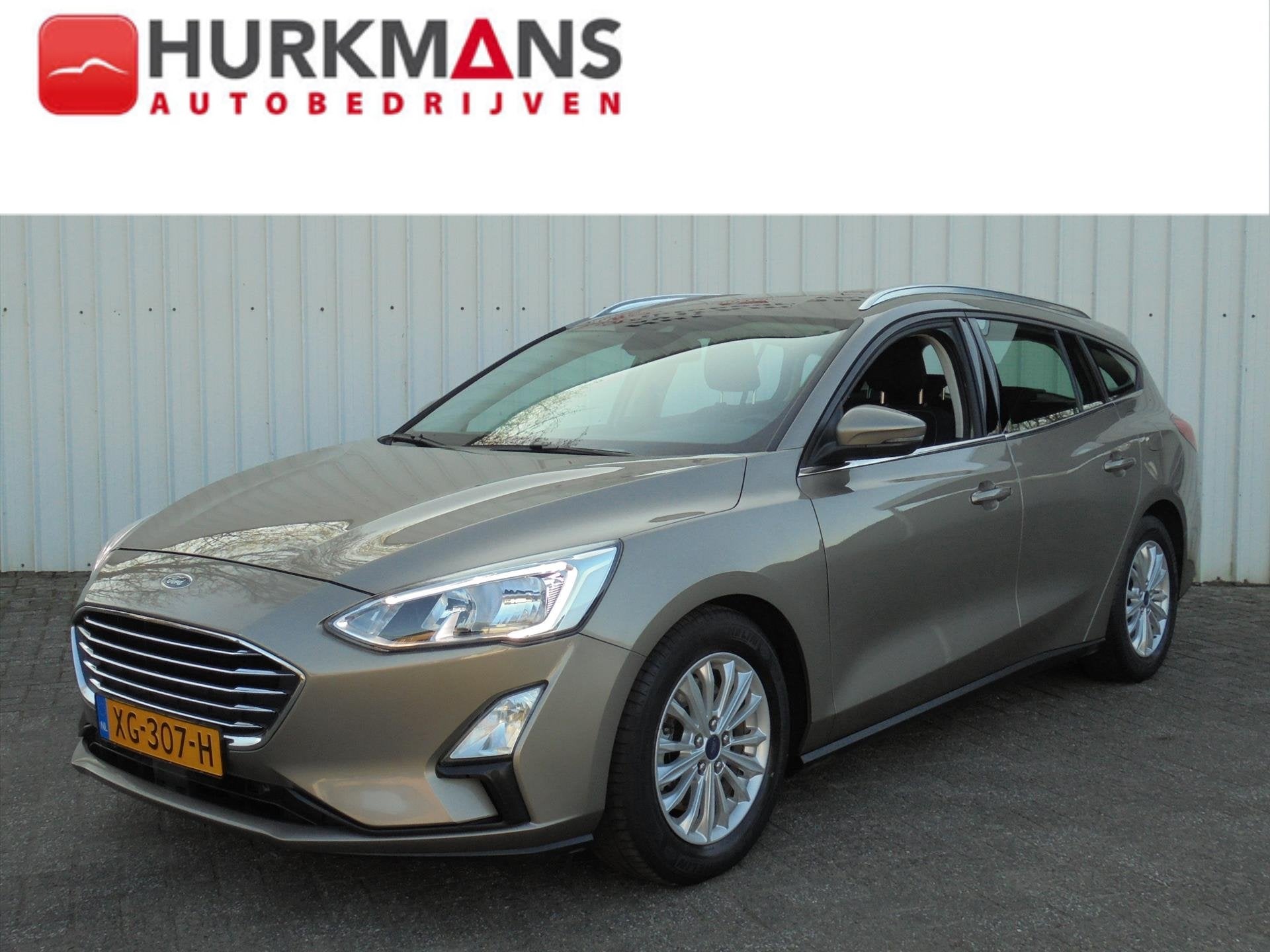 Ford Focus 1.5 ECOBOOST 150PK TITANIUM NL-AUTO, Auto's, Ford, Focus, Stof, Gebruikt, Origineel Nederlands