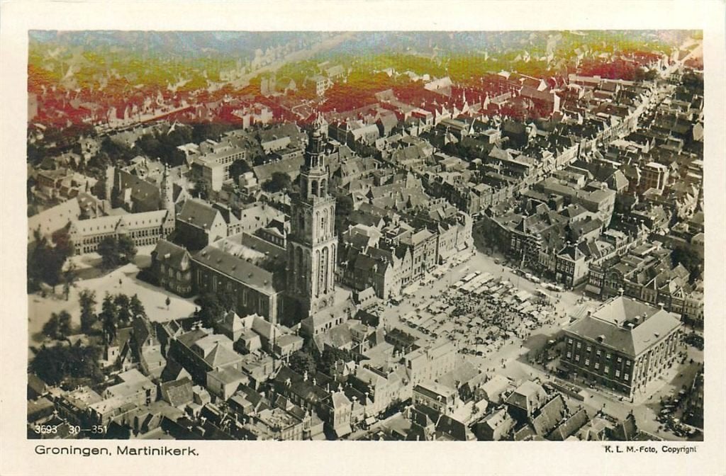 701-021-037 Groningen Martinikerk, Ophalen of Verzenden, Voor 1920, Groningen