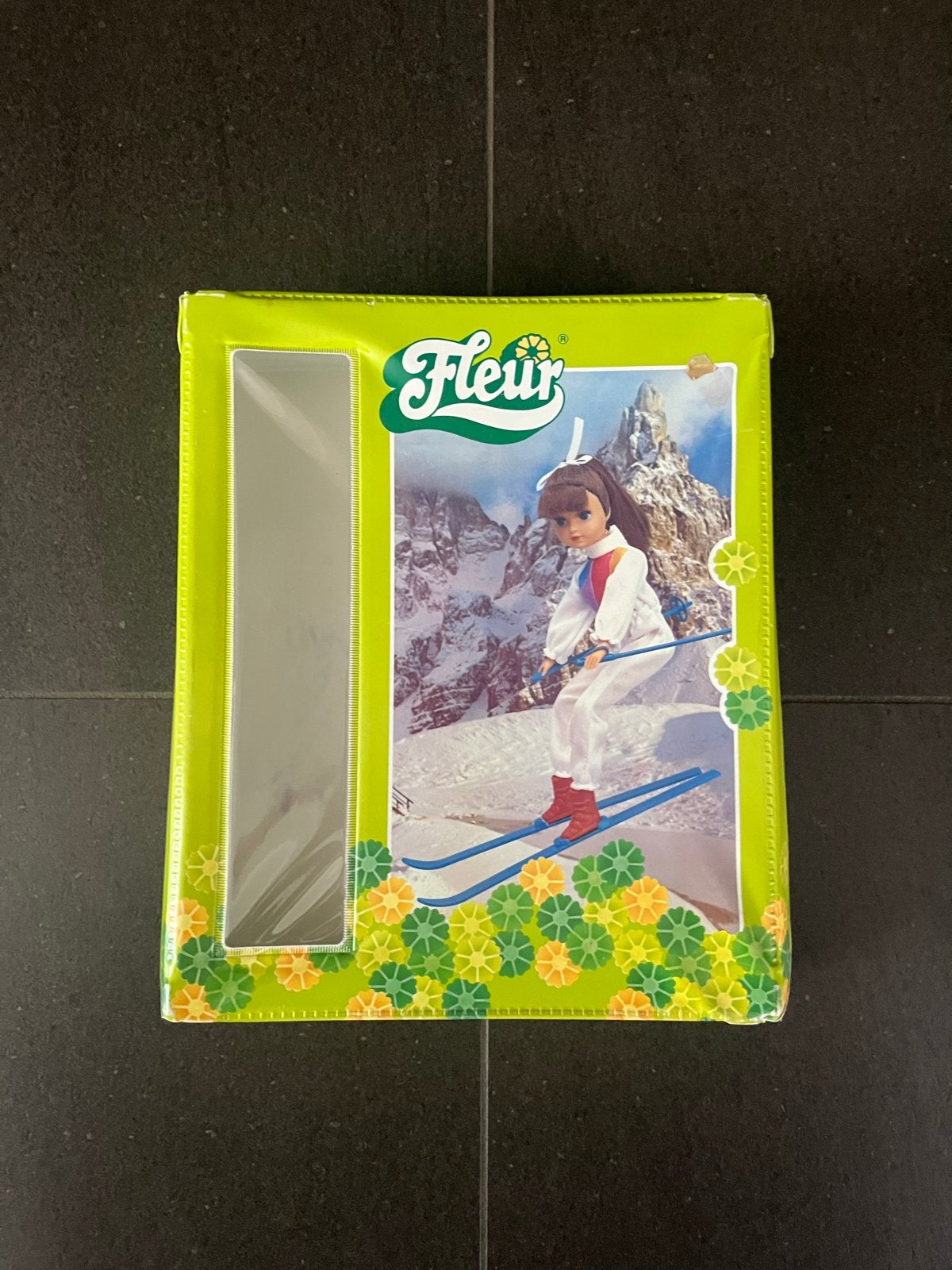 Vintage Fleur Poppen Doos - Skiër, Verzamelen, Ophalen of Verzenden, Gebruikt, Overige typen
