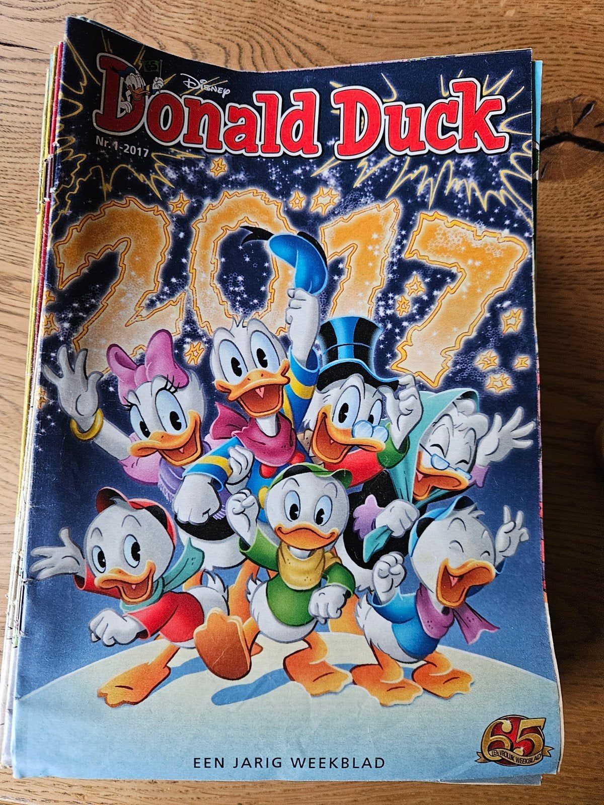 Donald Duck Jaargang 2017 Compleet met Abonnee Edities, Complete serie of reeks, Ophalen of Verzenden, Gelezen