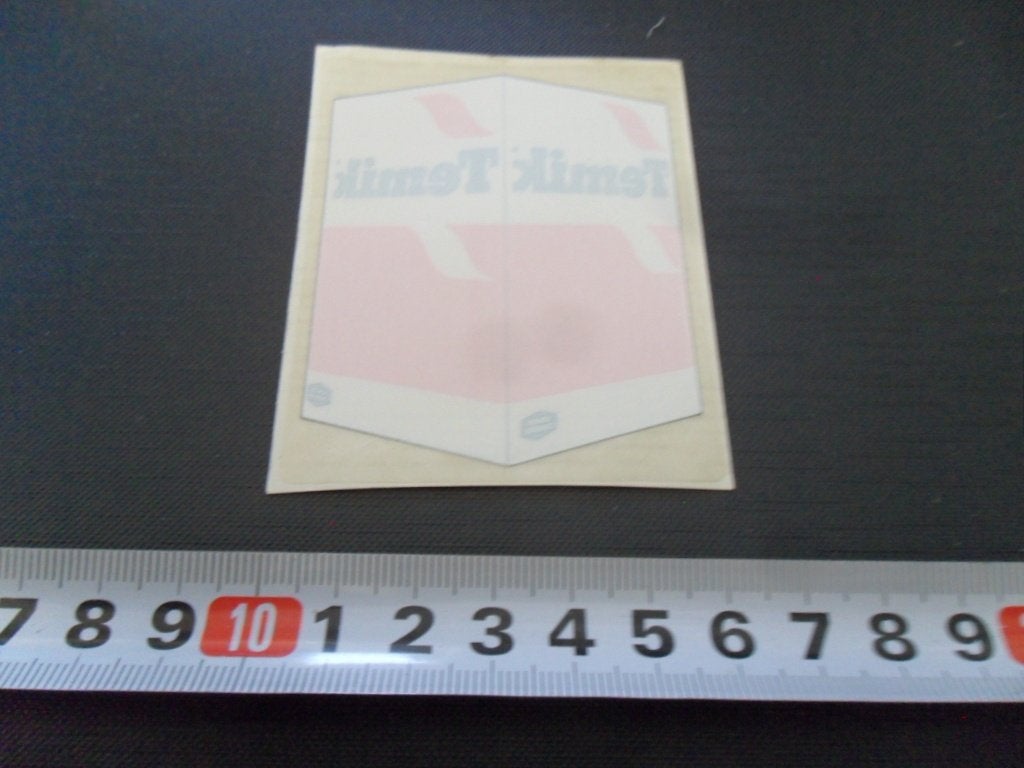 sticker raamsticker TEMIK, Ophalen, Zo goed als nieuw