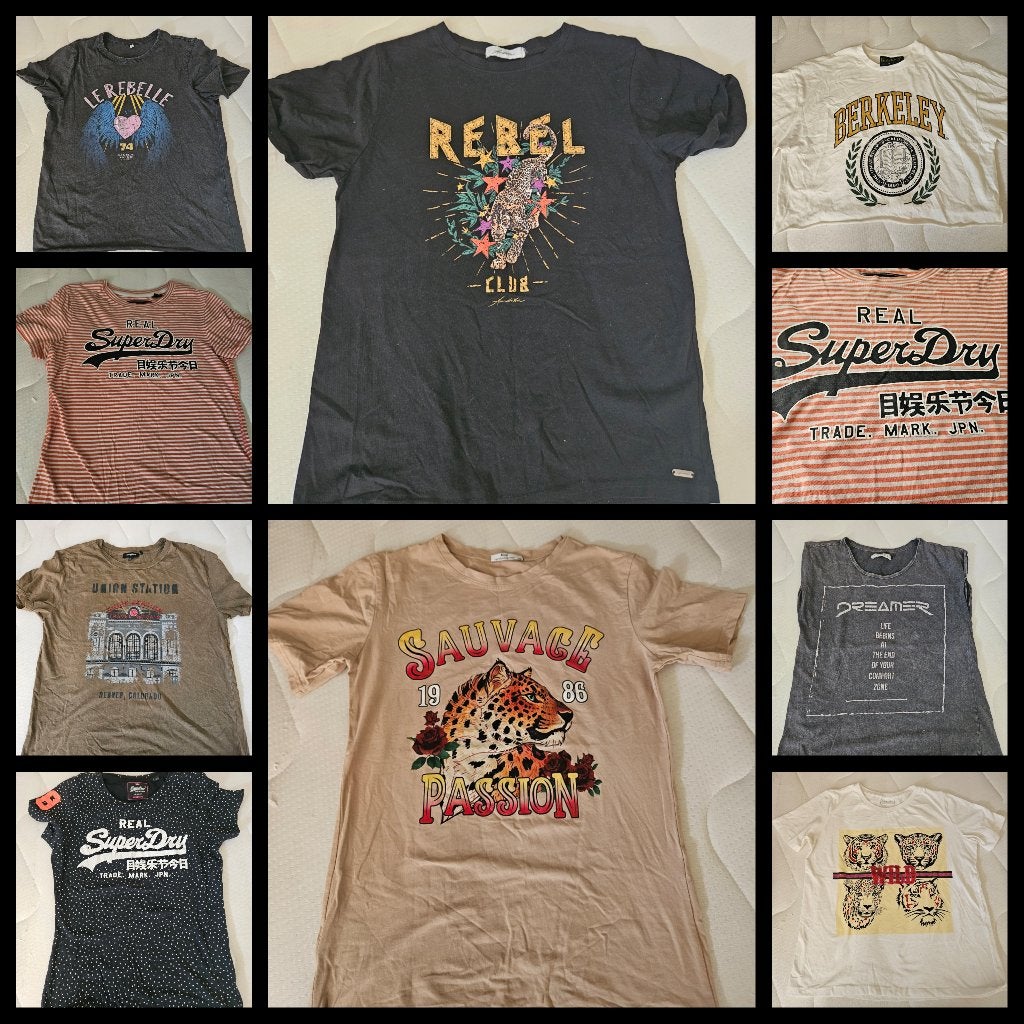 Dameskleding pakket shirts mt M, Ophalen of Verzenden, Zo goed als nieuw, Maat 38/40 (M)