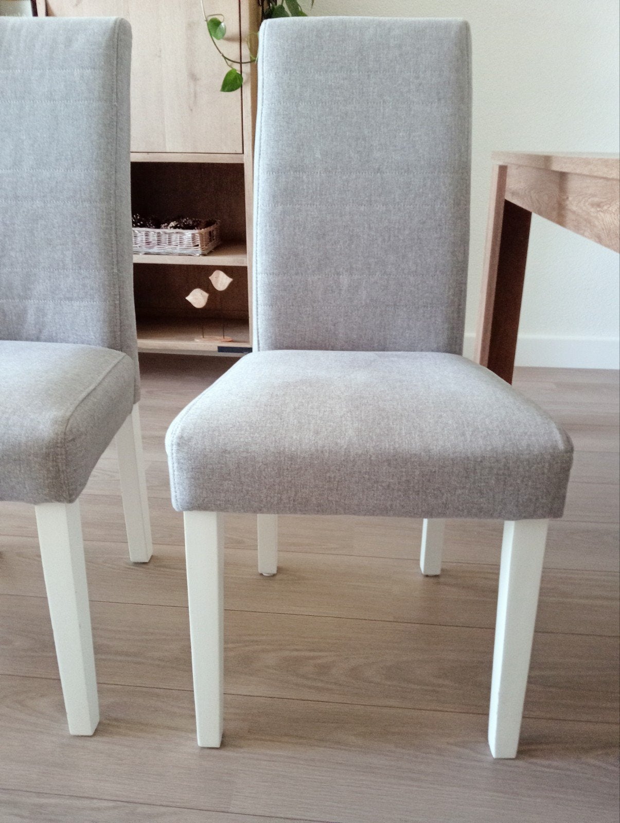 Eetkamerstoelen, Ophalen, Zo goed als nieuw, Vier, Stof