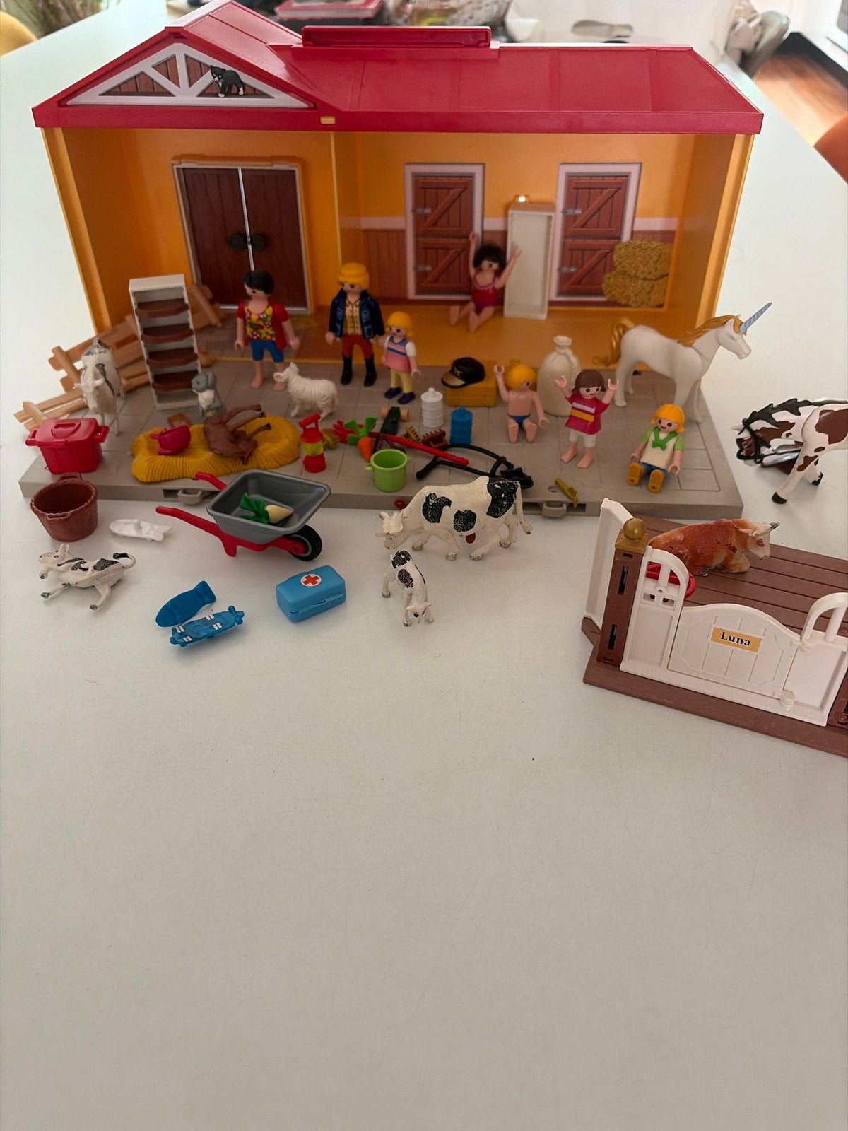 Playmobil Boerderij set, Ophalen of Verzenden, Gebruikt, Complete set