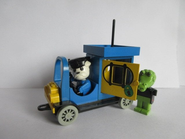 3643 Lego Fabuland, boevenwagen, Police Van., Ophalen of Verzenden, Zo goed als nieuw, Complete set, Lego
