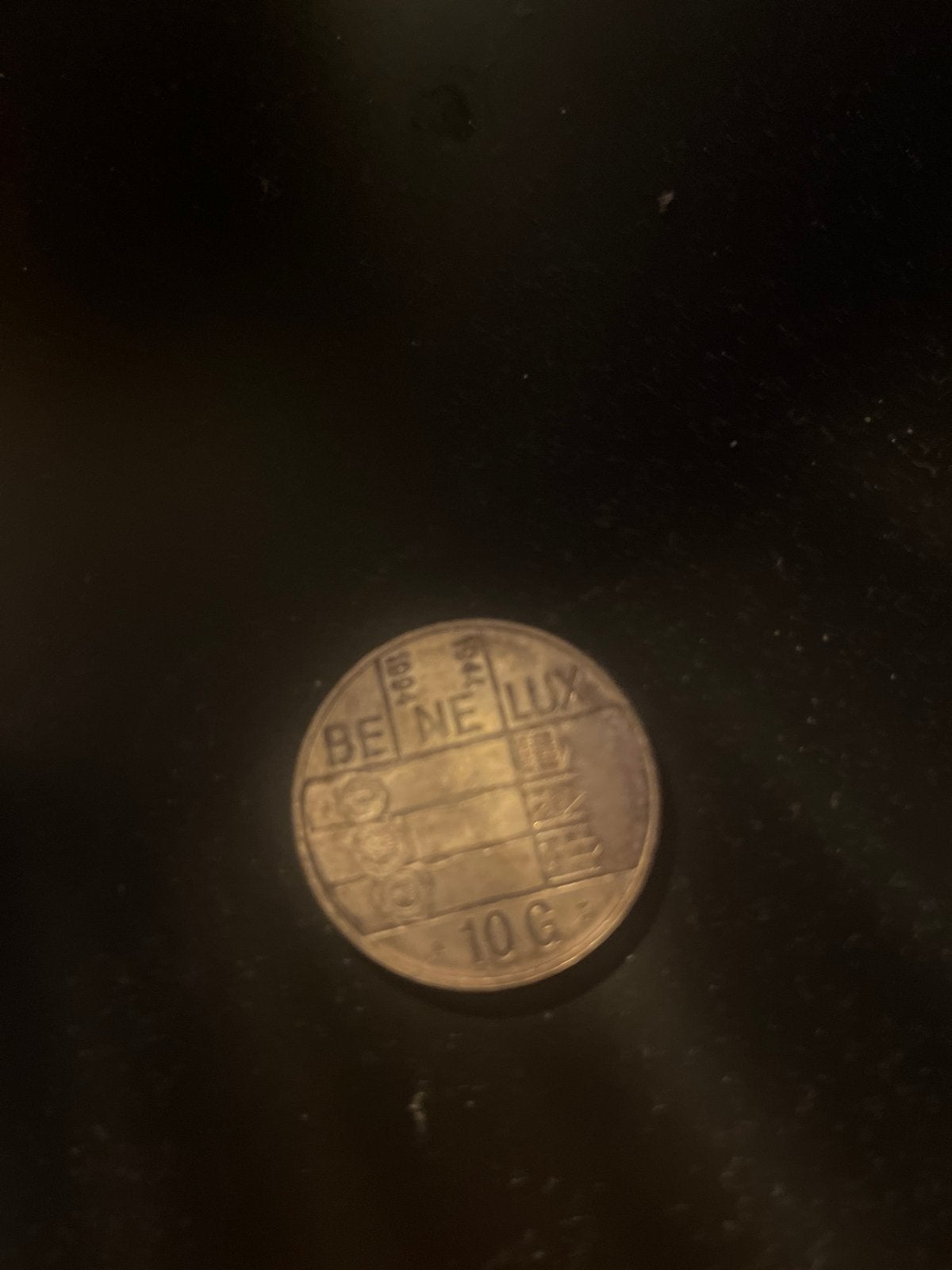 Zeldzame Benelux 10 gulden munt uit 1944, Postzegels en Munten, Munten | Nederland, Ophalen of Verzenden, Koningin Wilhelmina