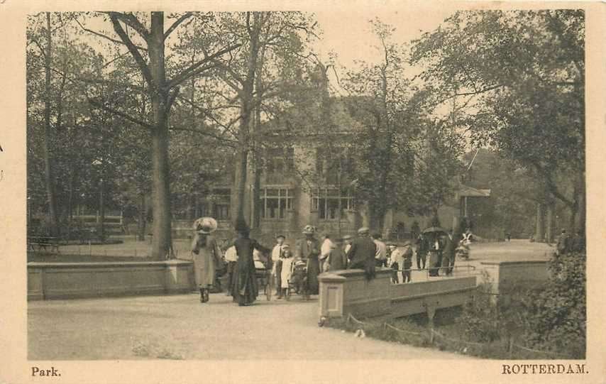 300-246-043 Rotterdam Park, Verzenden, Voor 1920, Zuid-Holland