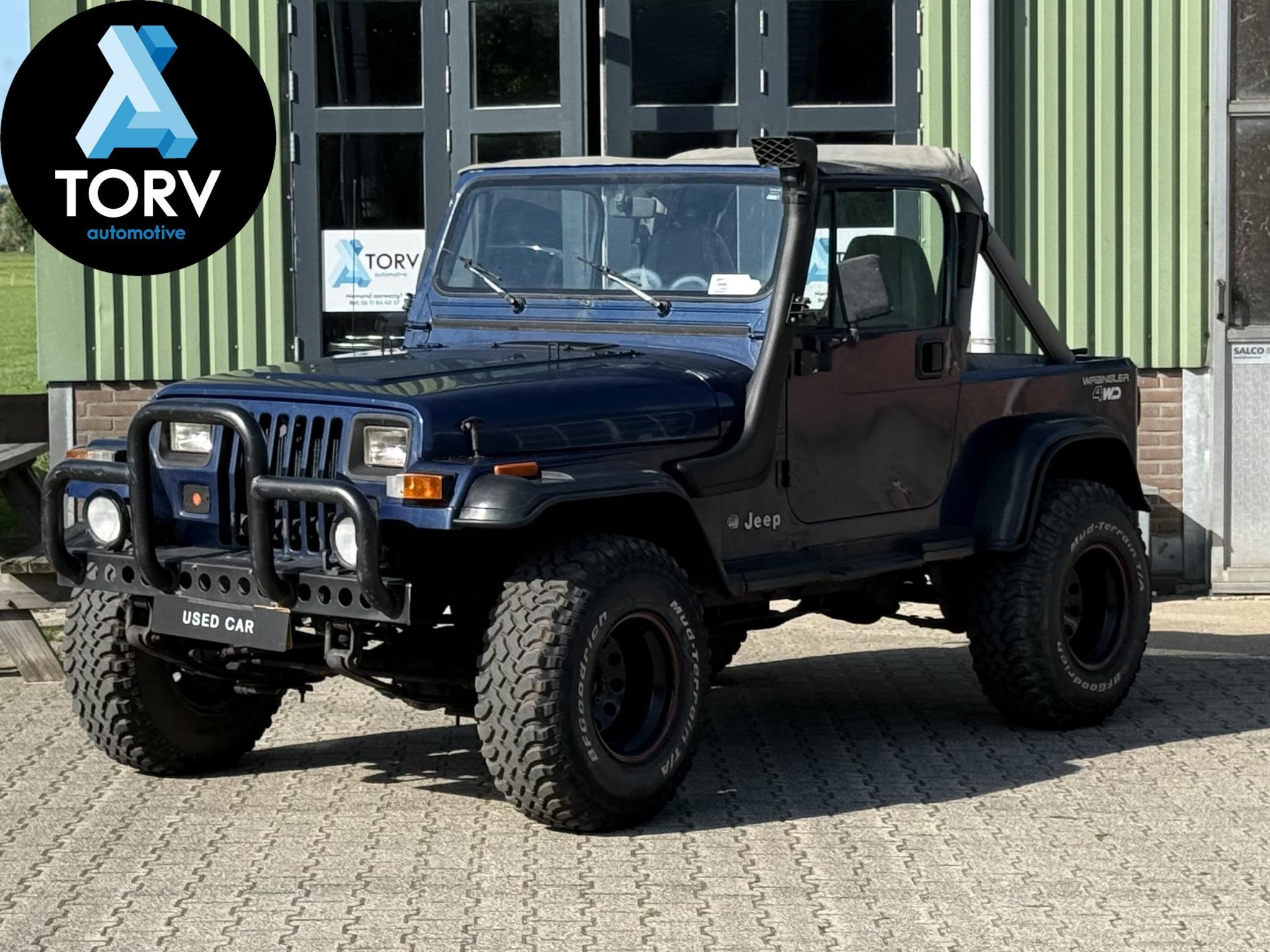 Jeep Wrangler 2.5i Bikinitop | Nwe APK | 2 sets deuren | Lag, 121 pk, Stof, Gebruikt, 4 cilinders