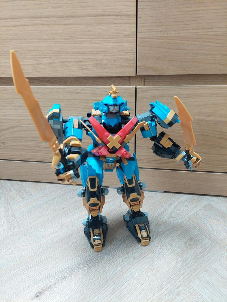 Mecha mech van Nya, Lego, Ophalen of Verzenden, Zo goed als nieuw, Losse stenen