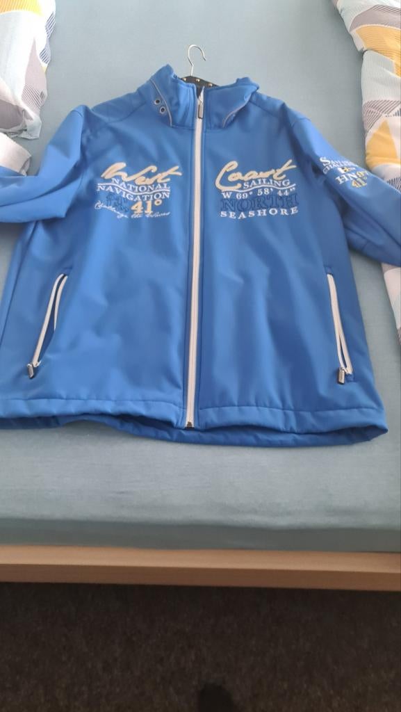 Softshell jas, Ophalen of Verzenden, Zo goed als nieuw, Overige maten, Blauw