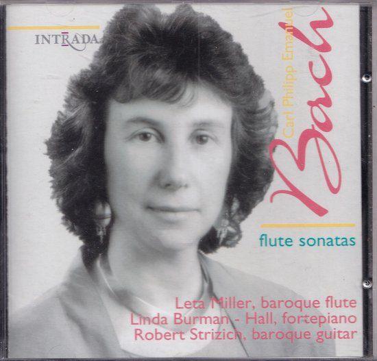 carl philipp emanuel Bach| / Flute sonatas, Ophalen of Verzenden, Classicisme, Gebruikt, Kamermuziek