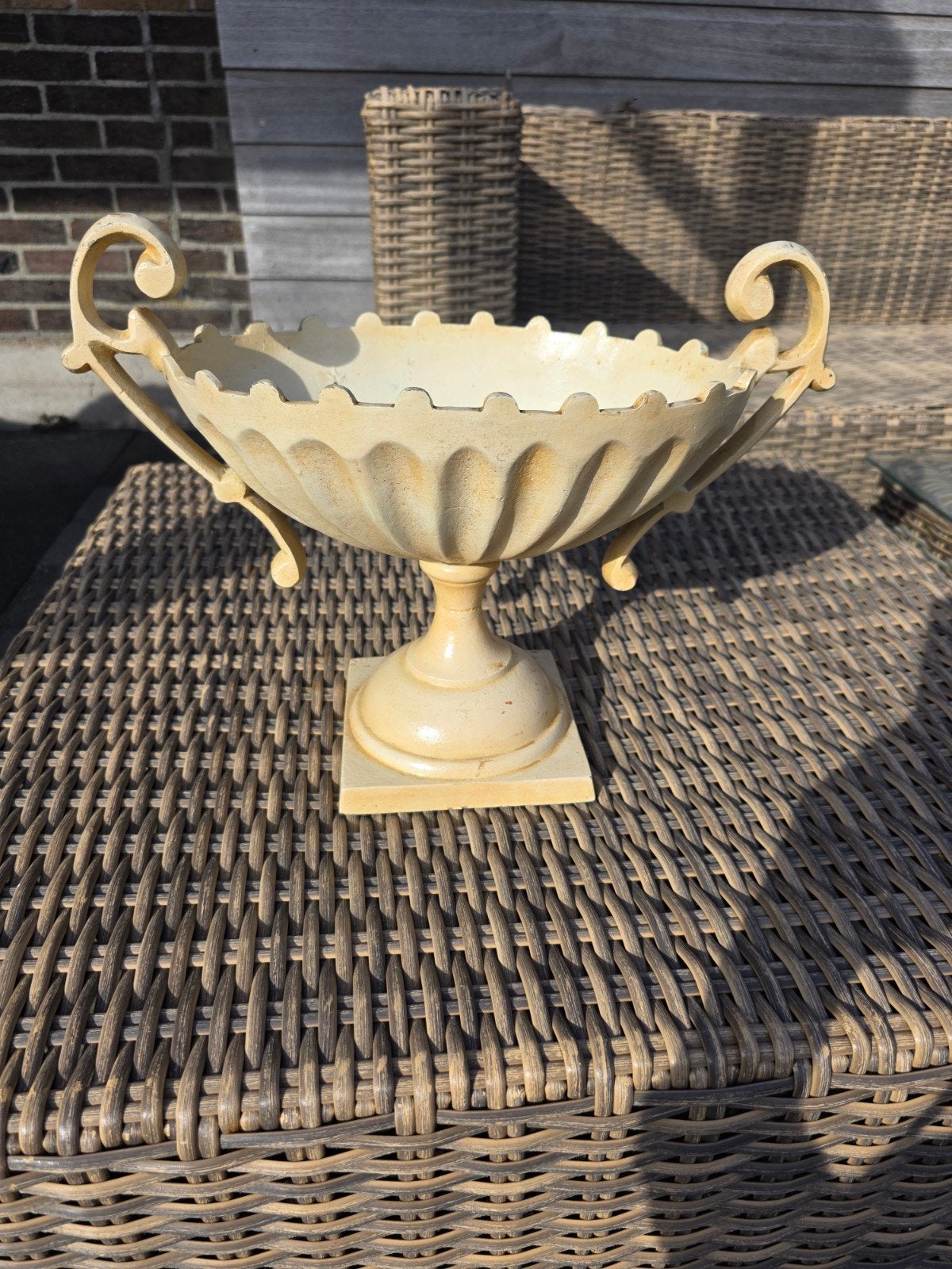 Schaal ijzer, Tuin en Terras, Tuinvazen, Ophalen of Verzenden