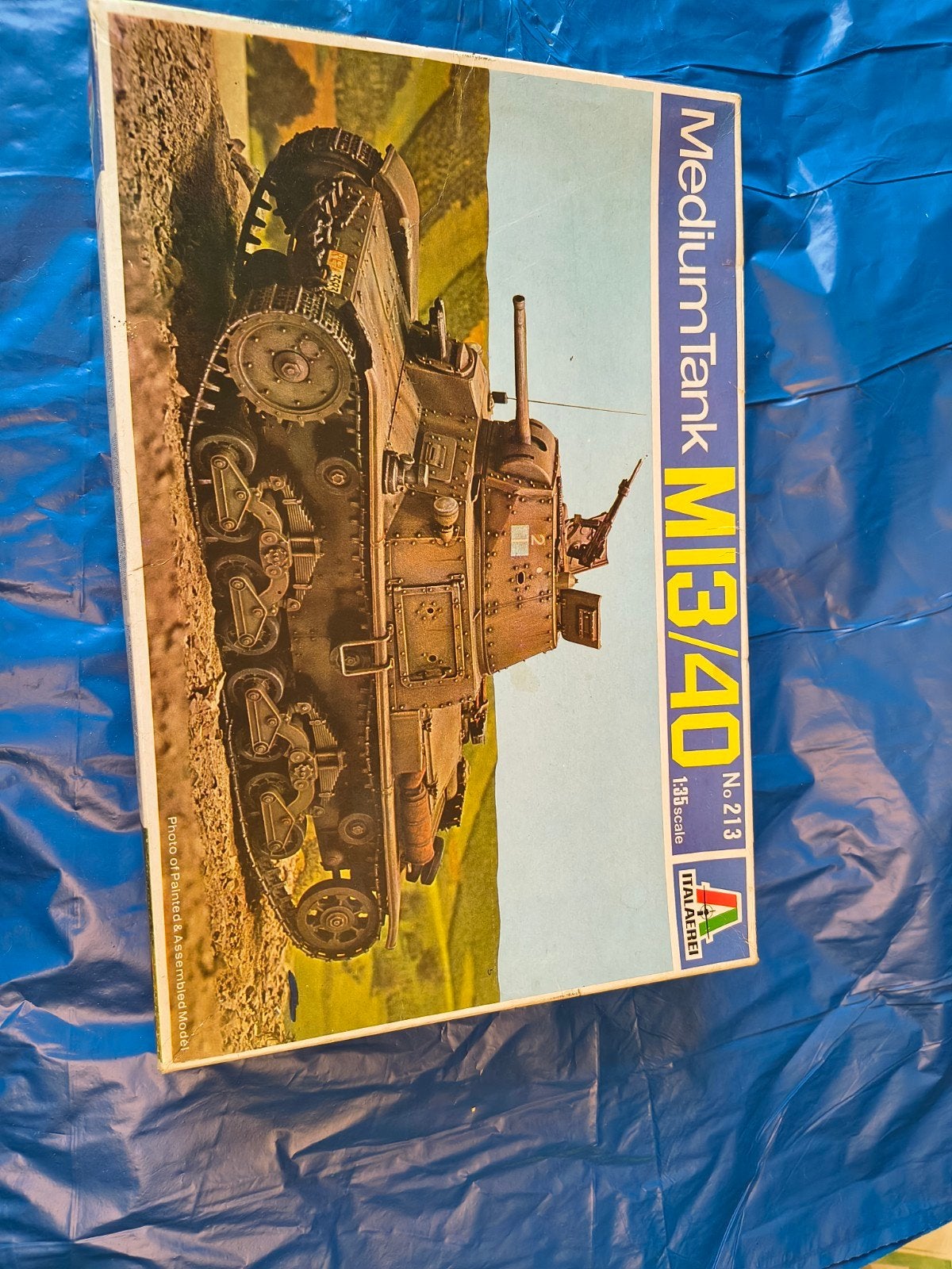italaerei MI3/40 medium tank, Verzenden, 1:32 tot 1:50, Tank, Overige merken