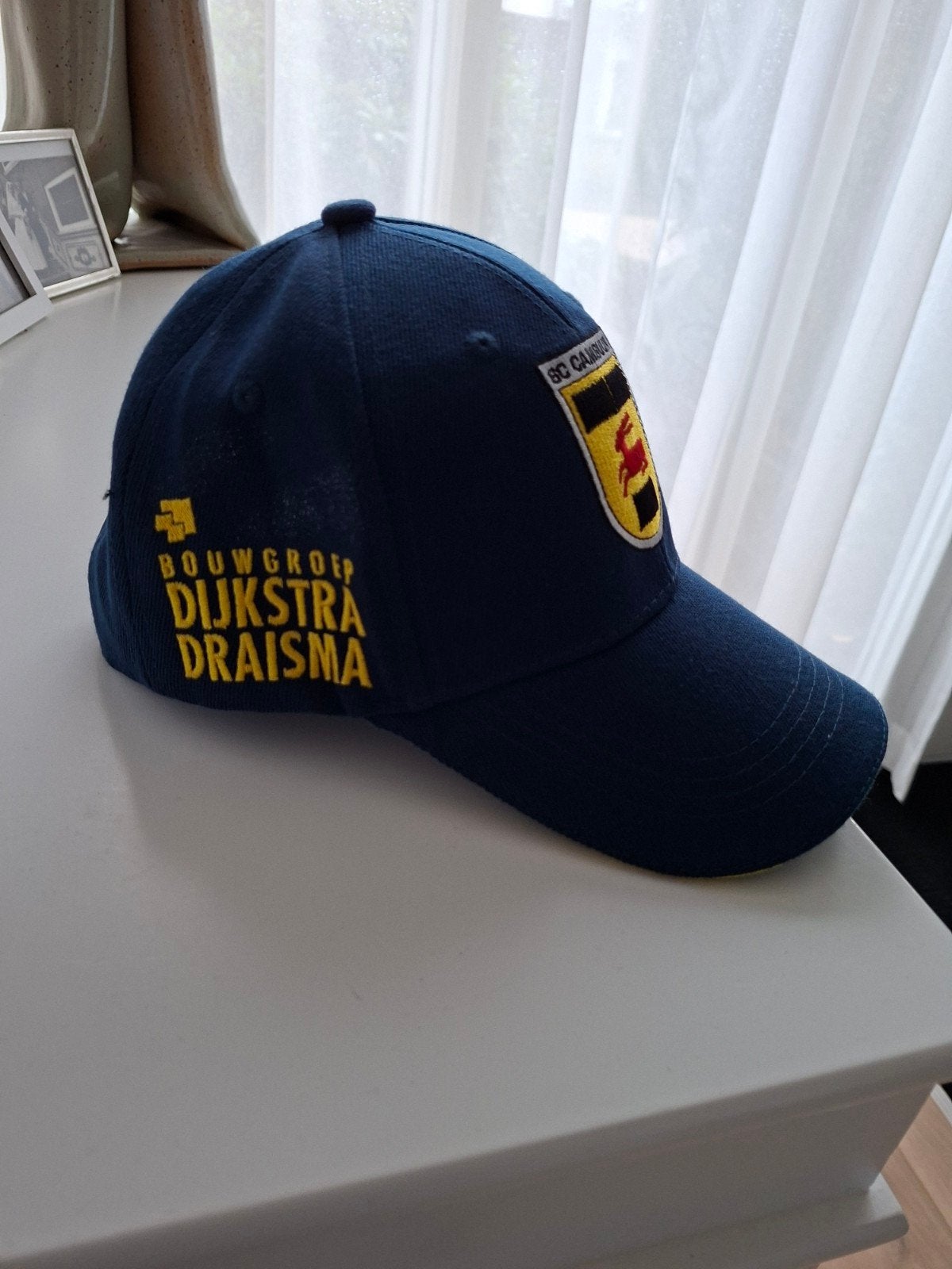 SC Cambuur Pet - Bouwgroep Dijkstra Draisma, SC Cambuur, One size fits all, Ophalen of Verzenden, Pet
