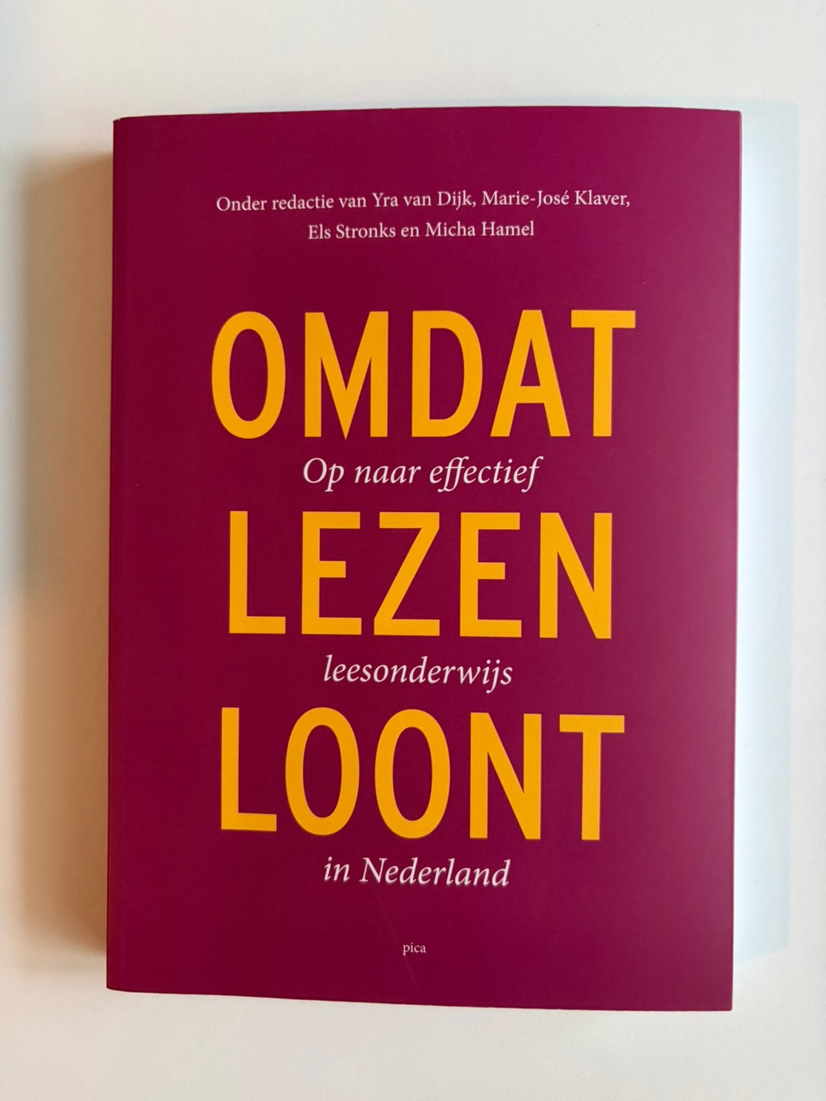Yra van Dijk et al. - Omdat lezen loont, Ophalen of Verzenden, Nieuw