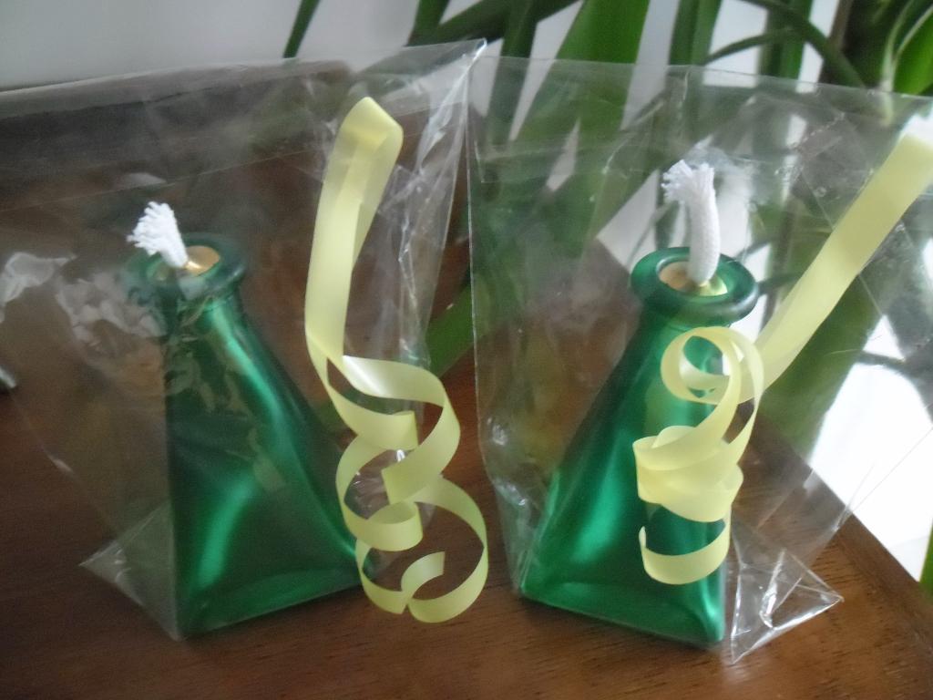 olie kandelaar, Overige materialen, Nieuw, Ophalen of Verzenden, Groen