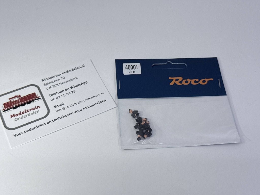 Roco 40001 - H0 Machinist en stoker (6 stuks)