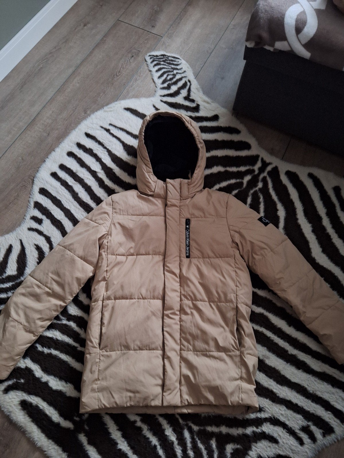 Calvin Klein winterjas voor jongens, maat 16 (164), Kinderen en Baby's, Kinderkleding | Maat 164, Zo goed als nieuw, Jongen, Jas