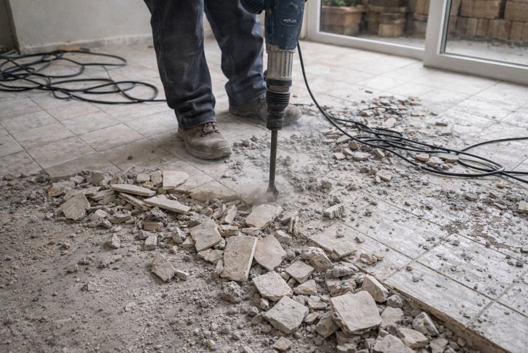 Sloopwerkzaamheden, Doe-het-zelf en Verbouw, Gereedschap | Freesmachines, Ophalen, Elektrisch, Bovenfrees