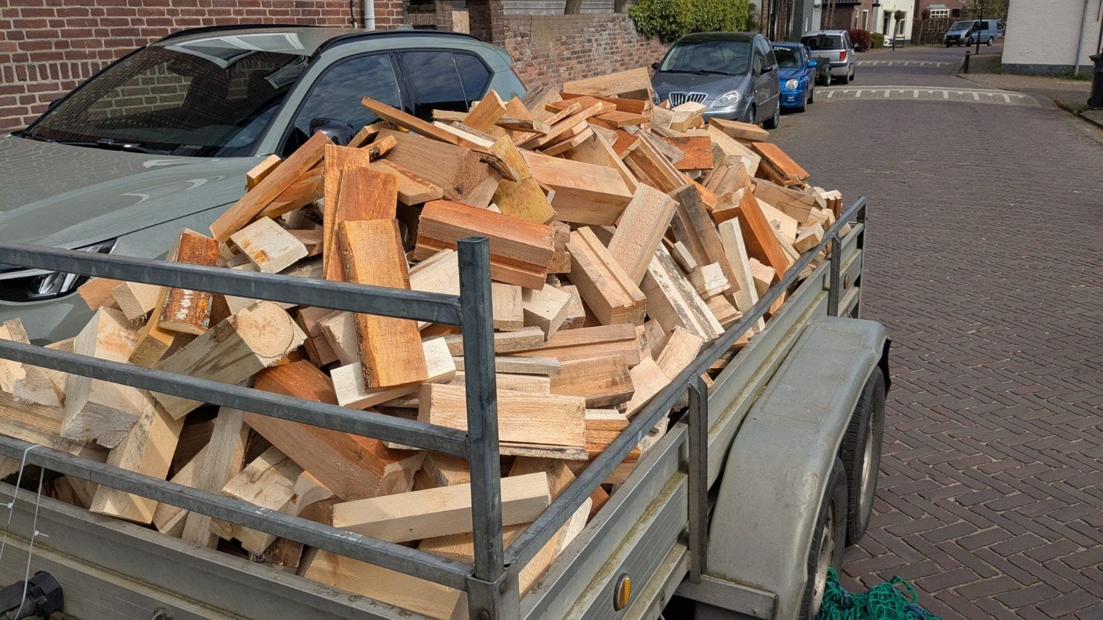 haard/kachelhout 2,3 kuub., Tuin en Terras, Minder dan 3 m³, Ophalen of Verzenden