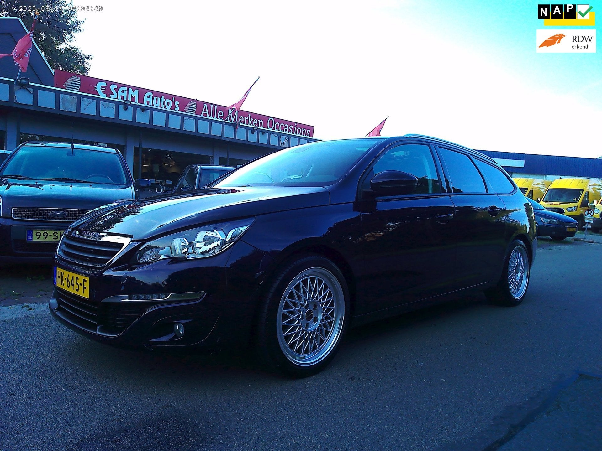 Peugeot 308 SW 1.6 BlueHDI Blue Lease Executive Pack(NAVI +A, Voorwielaandrijving, Gebruikt, Blauw, Origineel Nederlands