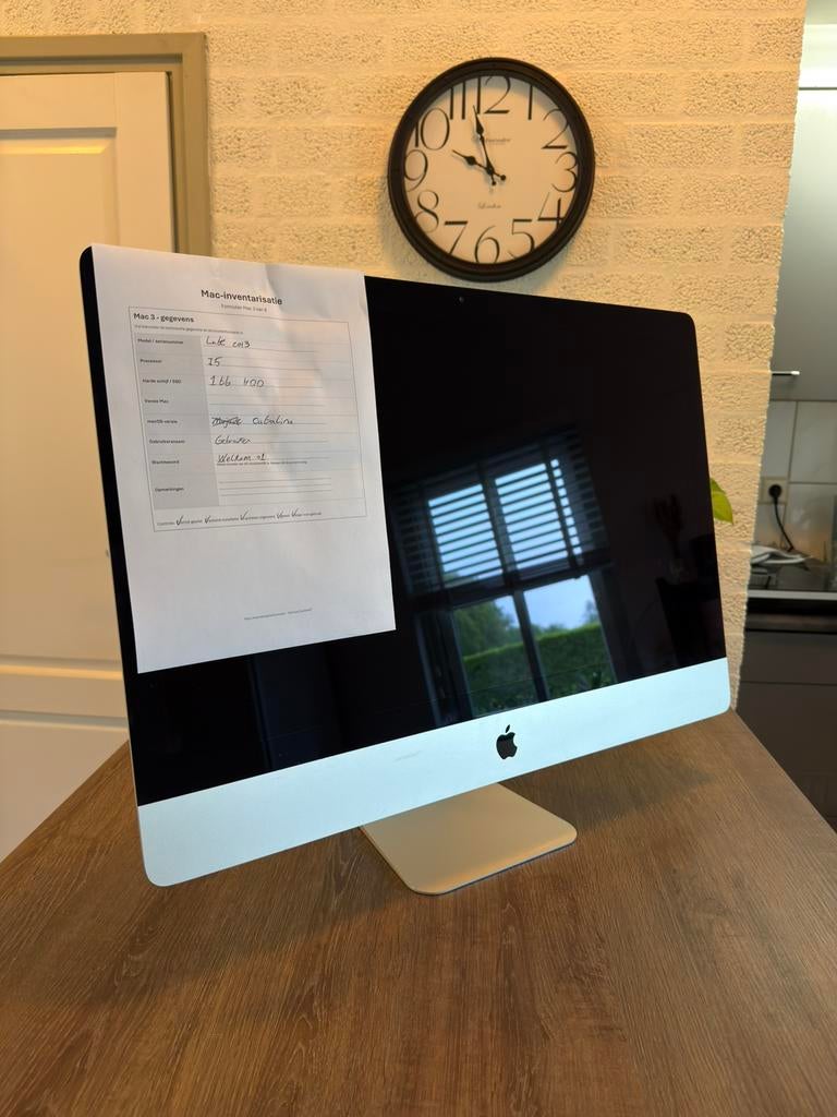 iMac late 2013 i5, 8gb, 1tb 27 inch, Computers en Software, Apple Desktops, Ophalen, 2 tot 3 Ghz, IMac, Zo goed als nieuw