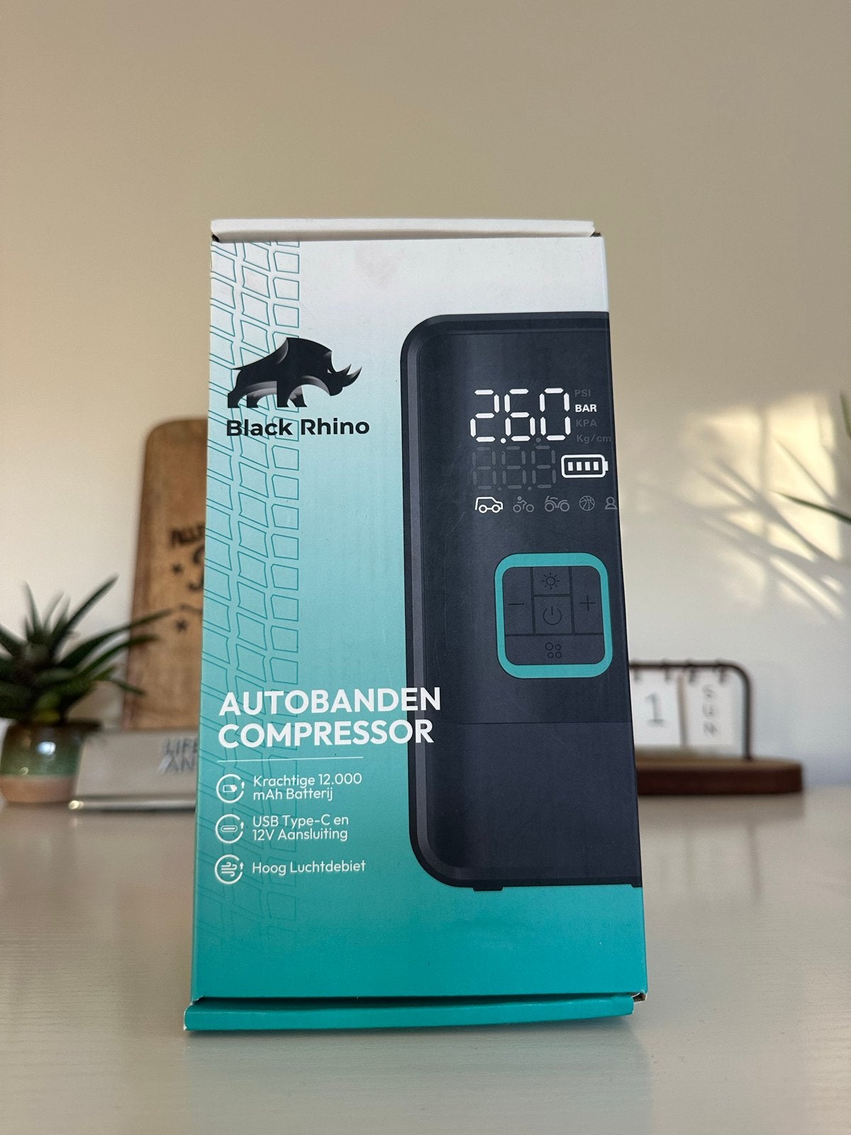 Nieuw Autobanden Compressor - Krachtig en Draagbaar, Ophalen of Verzenden, Nieuw