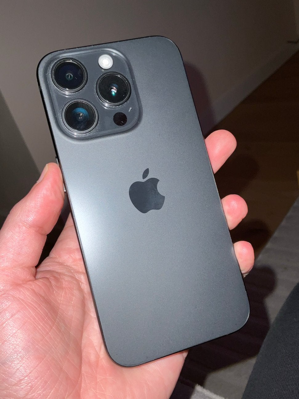 iPhone 15 Pro 256GB - 86% batterij, krasvrij! iOS 18.7.7, 256 GB, Zwart, Ophalen of Verzenden, Zo goed als nieuw