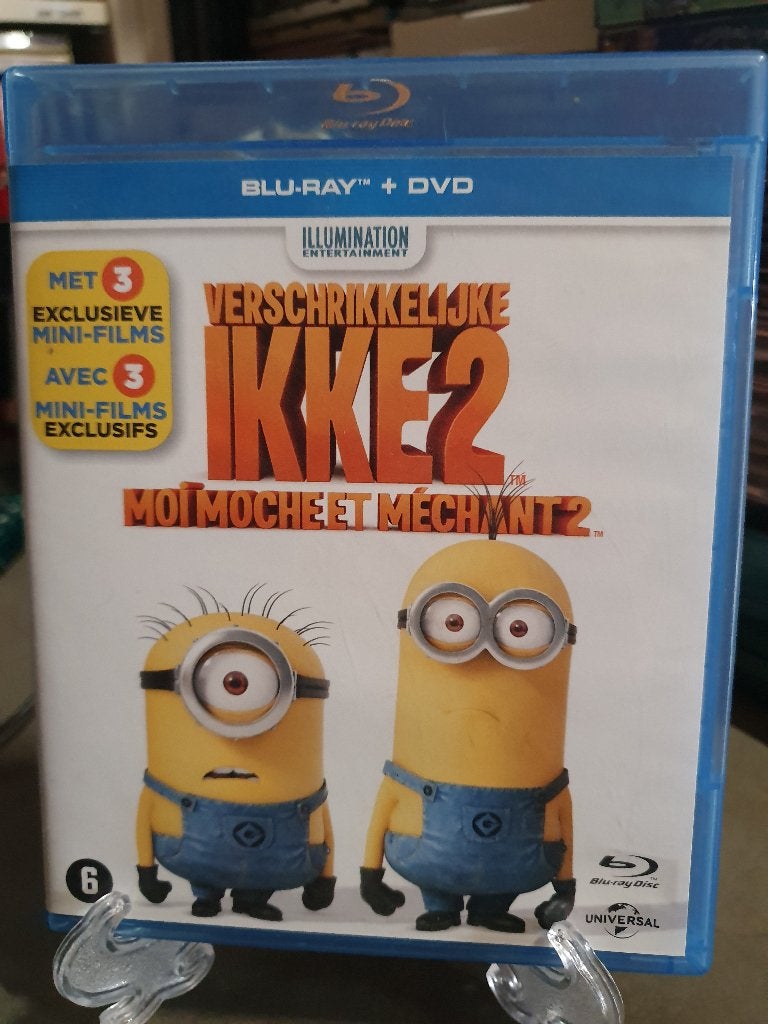 verschrikkelijke Ikke2 bluray + DVD, Ophalen, Zo goed als nieuw