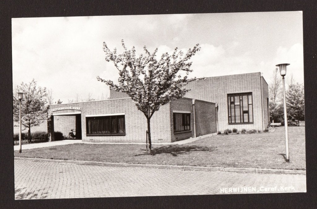 Herwijnen (nabij Zuilichem en Brakel) - Geref Kerk, Verzenden, 1960 tot 1980, Ongelopen, Gelderland