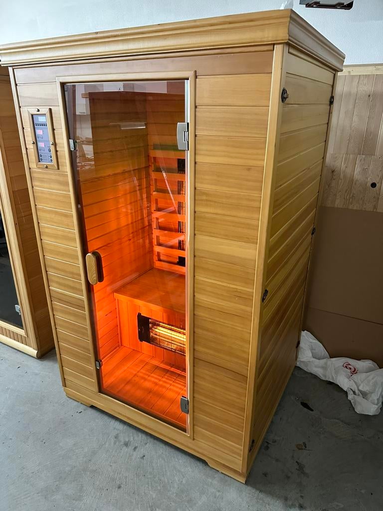 Tekoop: Medicab 2 infrarood sauna Full spectrum, Ophalen of Verzenden, Infrarood, Complete sauna