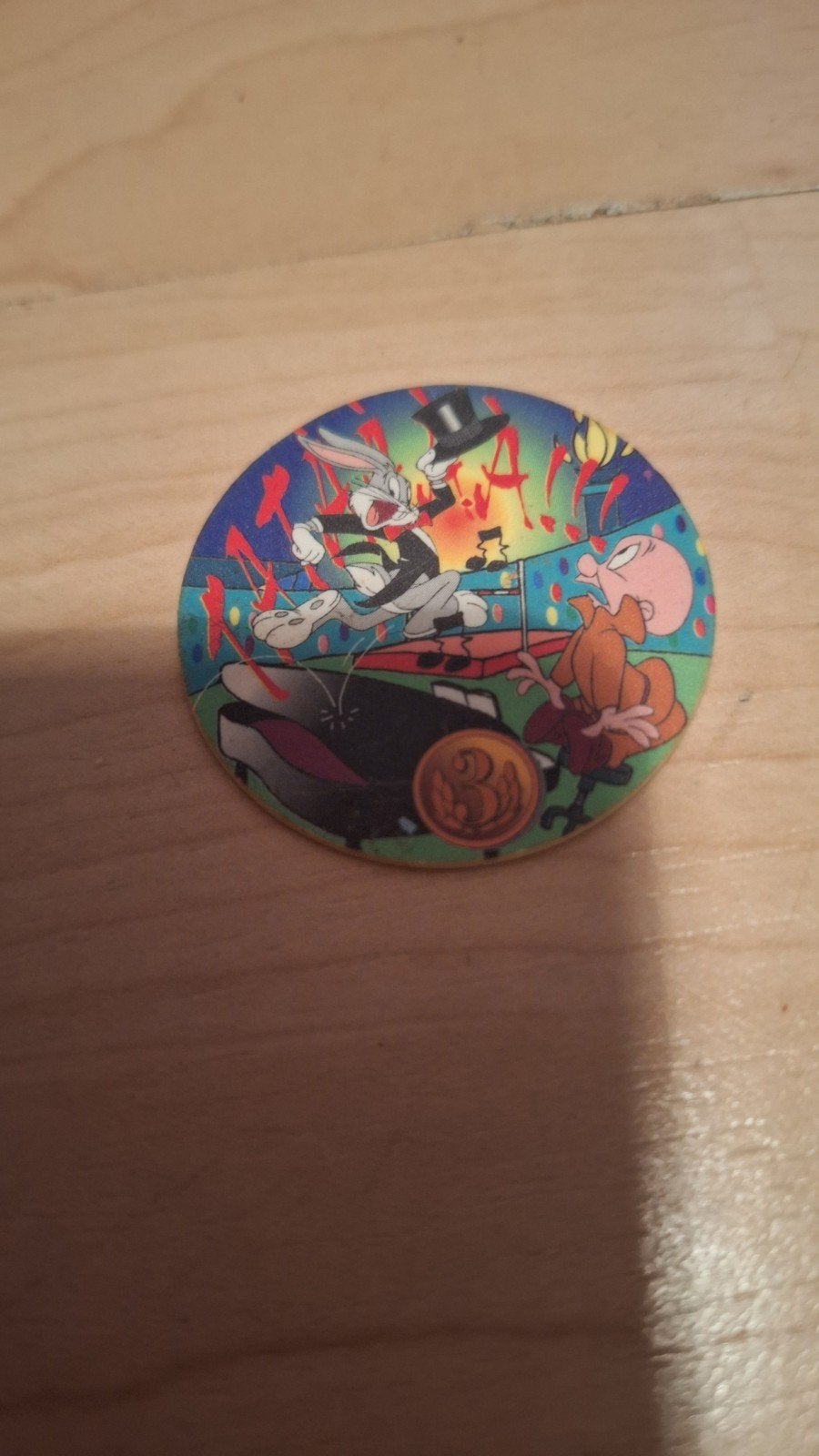 Olympic Flippo 442 - Bugs Bunny en Elmer Fudd, Verzamelen, Ophalen, Gebruikt