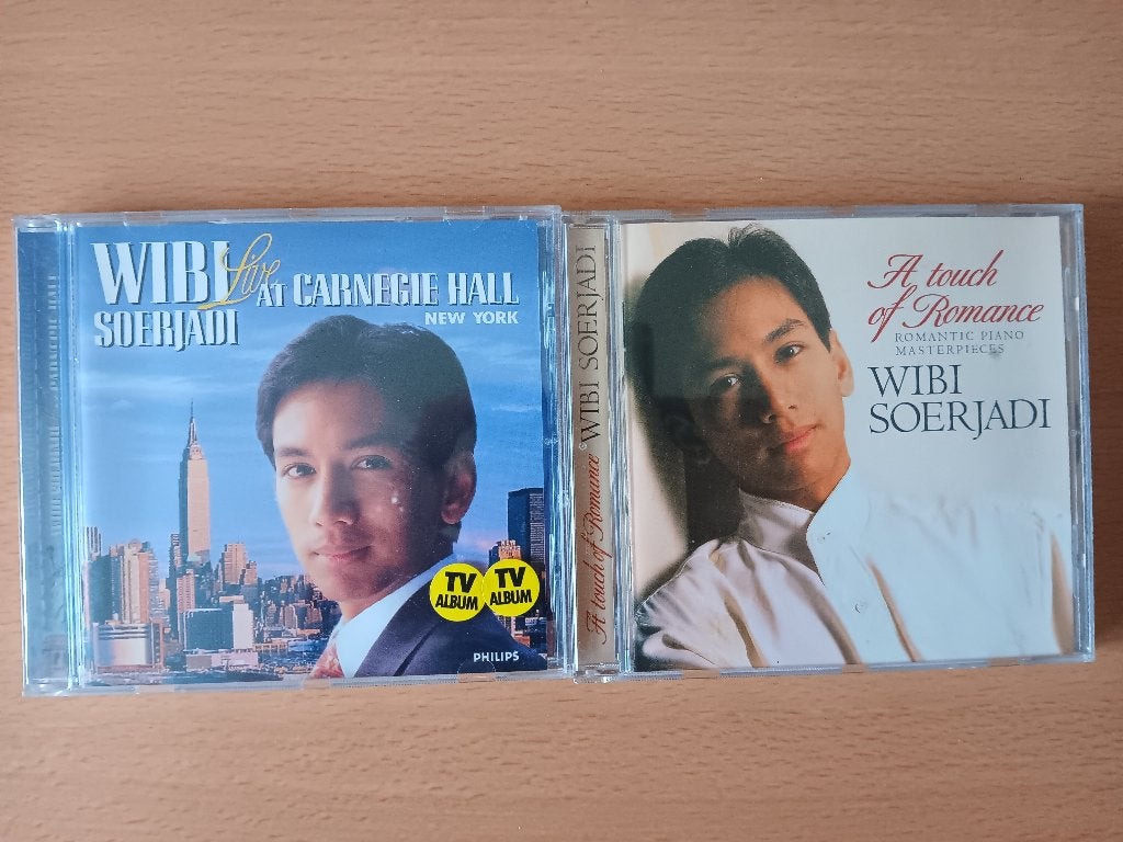 2 prachtige originele cd's van Wibi Soerjadi, Ophalen, Classicisme, Gebruikt, Overige typen