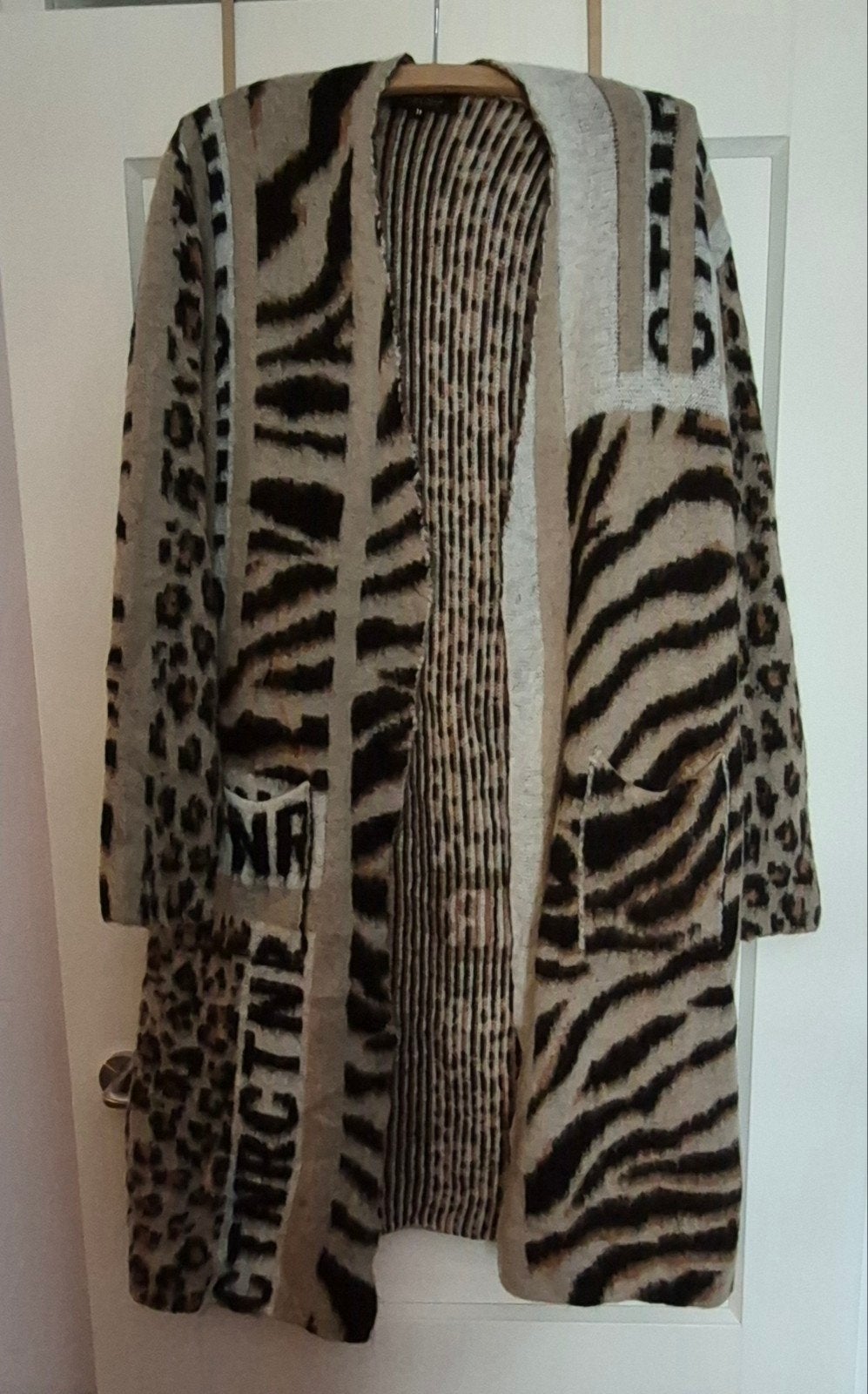 Catnoir Lang Vest met Dierenprint - Maat M t/m XL, Meerkleurig, Maat 42/44 (L), Ophalen of Verzenden, Zo goed als nieuw