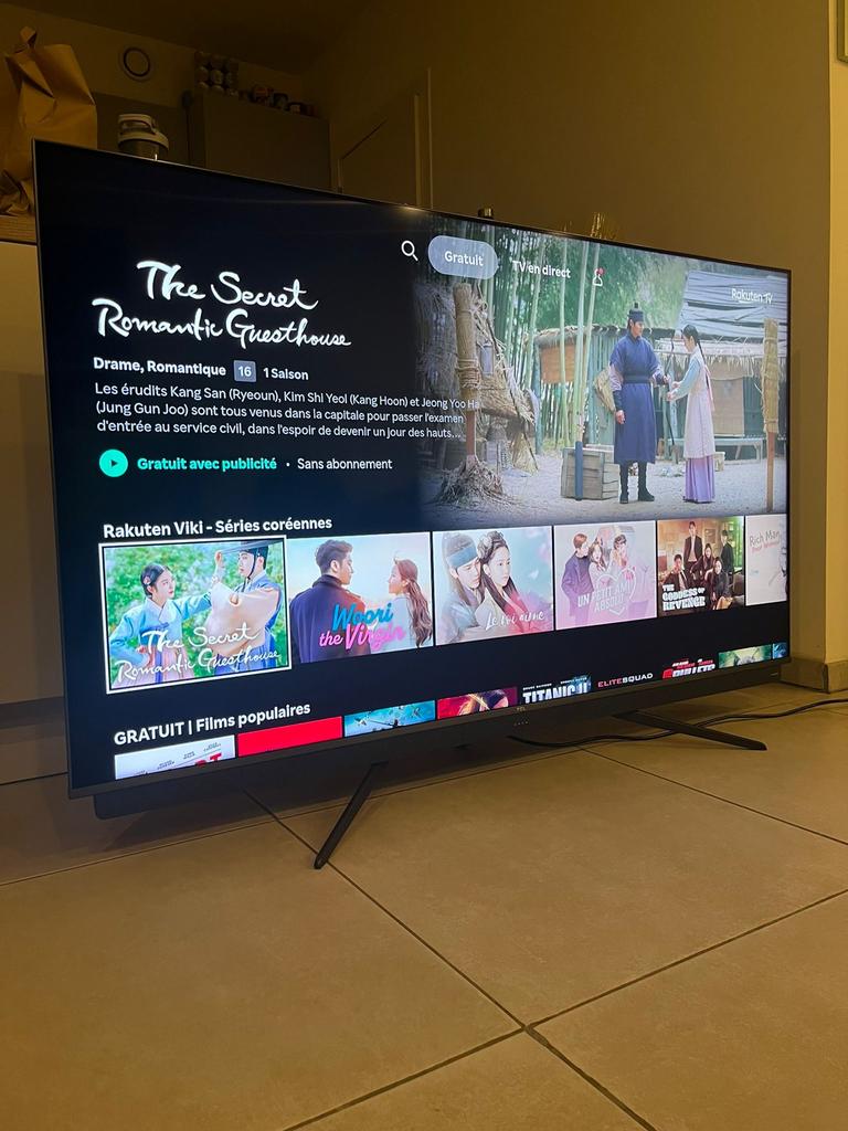 TCL 65C815 65" QLED 4K UHD Smart TV met Soundbar, Overige merken, 50 Hz, Ophalen of Verzenden, 100 cm of meer