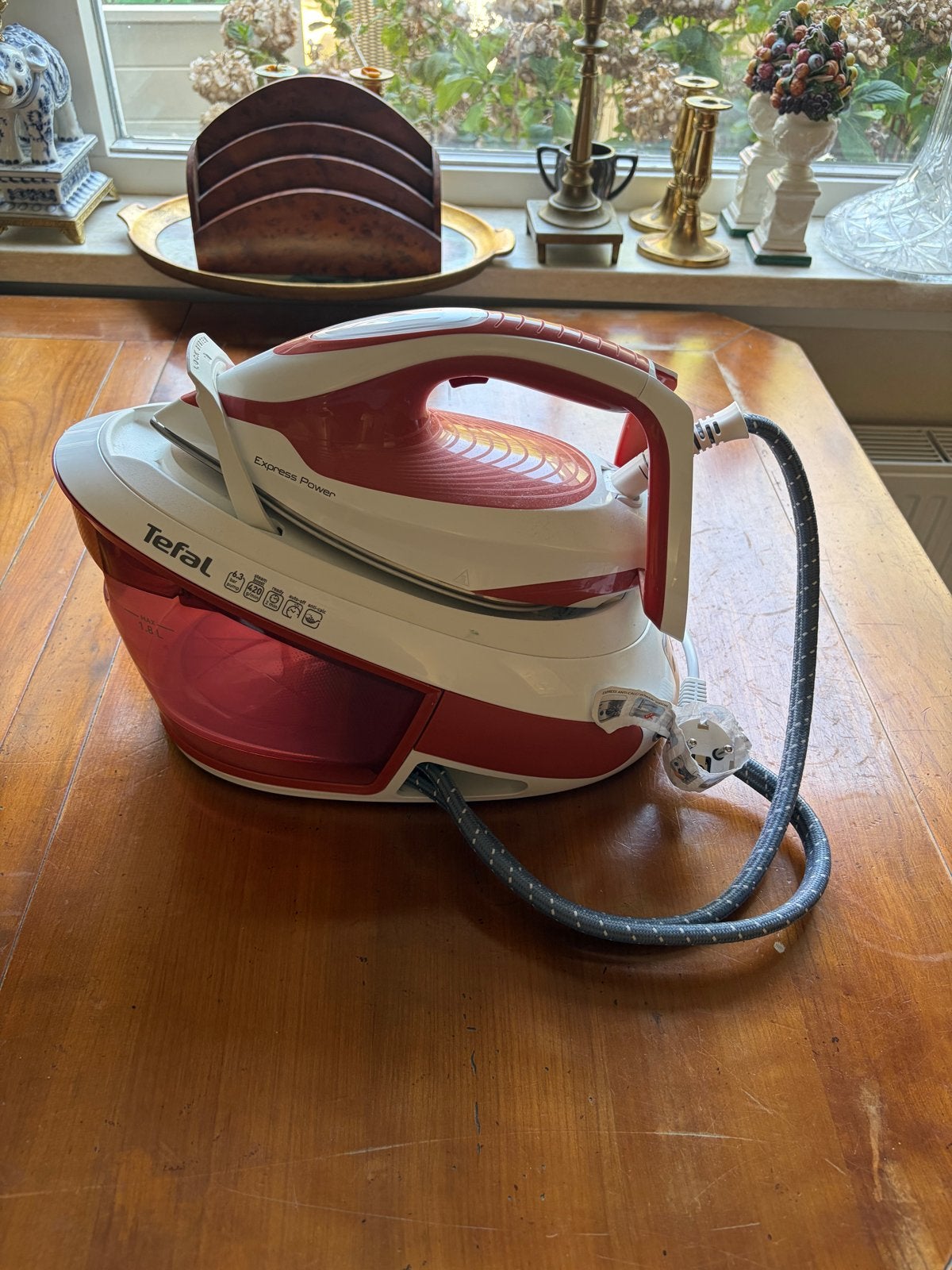 Tefal Express Power Stoomstrijkijzer met Stoomgenerator, Ophalen, Gebruikt, Strijkijzer met snoer