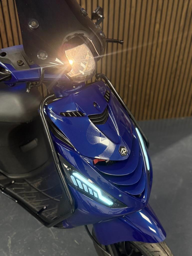 Piaggio Zip Bmw Blue|2022|45km|Turbokit|Sp|Garantie|Brom, Ophalen, Zo goed als nieuw, Benzine, Zip