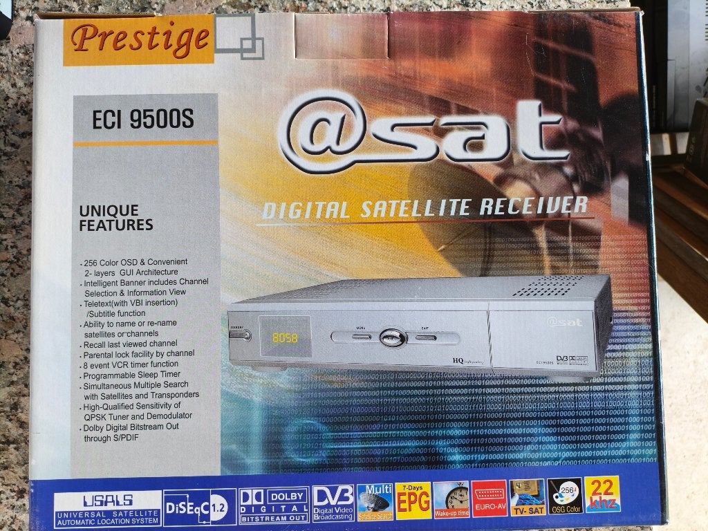 @sat digitale satellietontvanger, Ophalen of Verzenden, Nieuw, Decoder