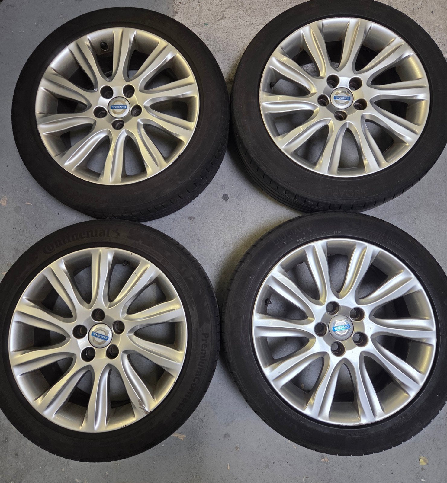 Volvo velgen, Ophalen, Gebruikt, Banden en Velgen, 17 inch
