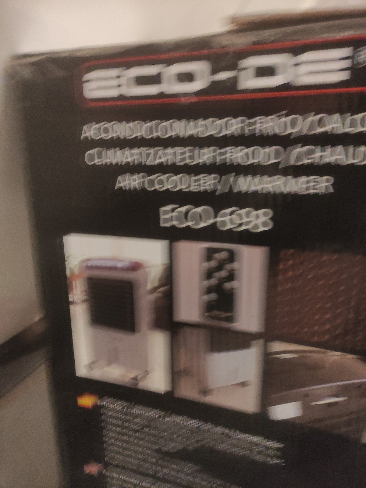 ECO-DE ECO-698 Air Cooler / Warmer - Nieuw in doos, Koelen en Ontvochtigen, Afstandsbediening, Minder dan 60 m³, Nieuw