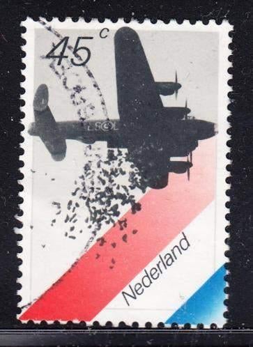 2461 - Nederland nvph 1198 gestempeld , voedseldropping WW, Verzenden, Na 1940, Gestempeld